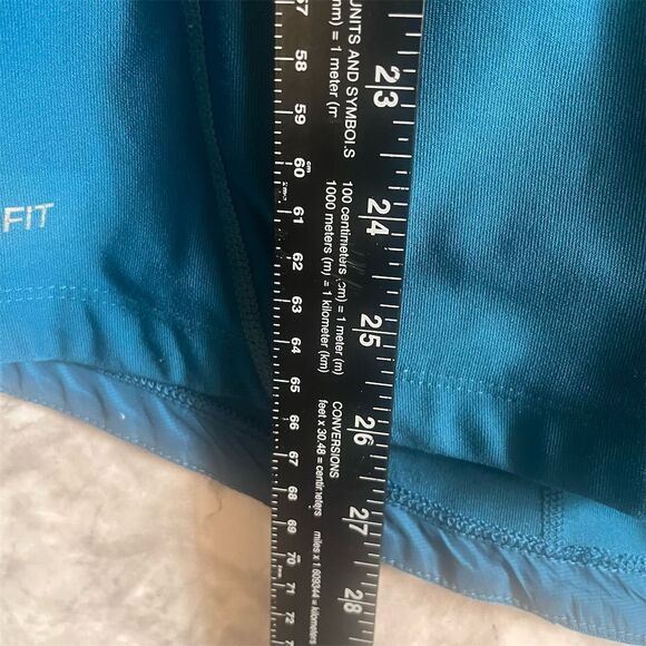 Nike Teal Fit Dry  Long Sleeve Front Zip Reflector Jacket‎ XL - Picture 9 of 10